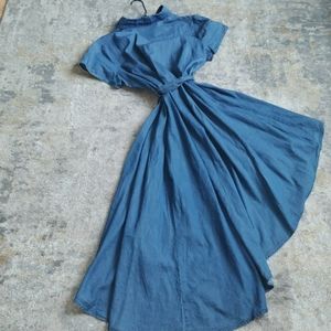 Denim jean dress size 1X